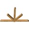 Ekena Millwork Kennewick Rough Sawn Timber Gable Bracket, Western Red Cedar, 108"W x 68"H x 6"D x 6"F, 15/12 Pitch GBW108X68X0606KEN00RWR - alternate 3